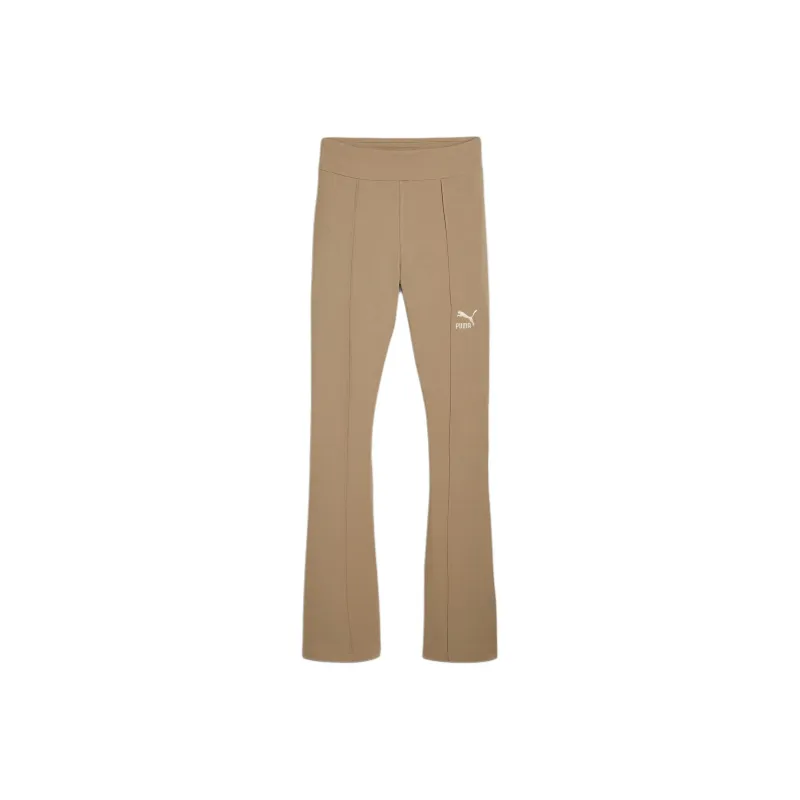 PUMA CLASSICSFLARED Leggings Casual Pants Women's Oak Branch-0
