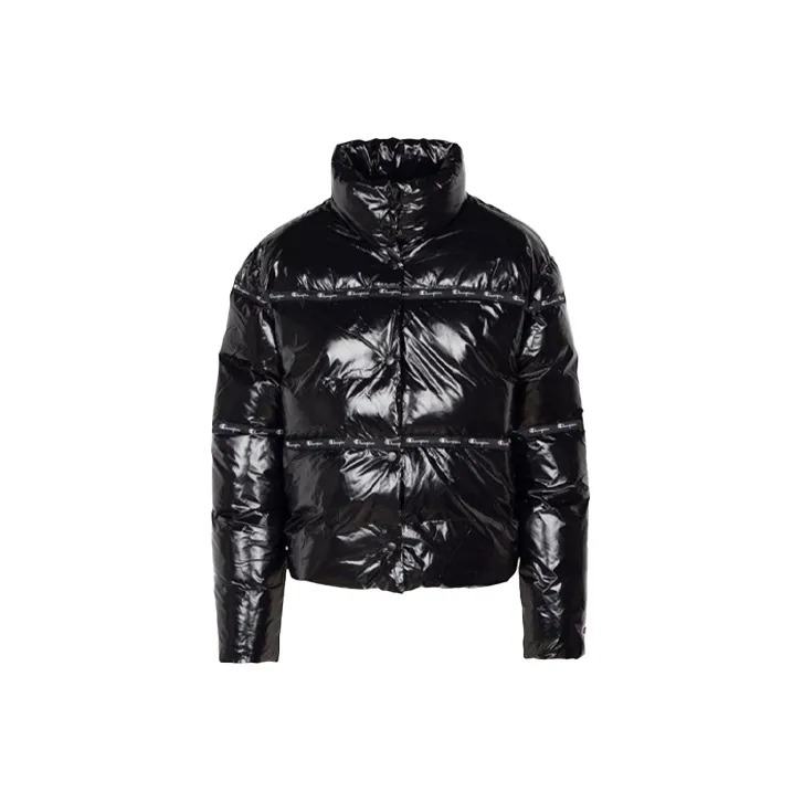 Champion Puffer Jackets Women's Black-0