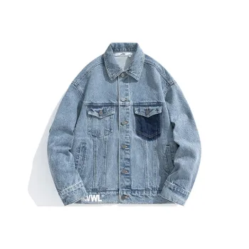 VWL Denim Jacket Unisex Light Blue