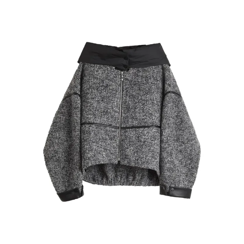 ELLE Coats Women's Medium Gray-0