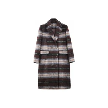 SAPIC OFFICIAL Coats Women's Chestnut