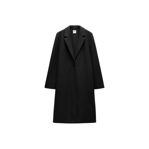 ZARA Coats Women's Black