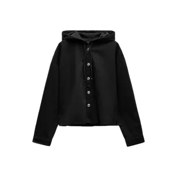 ZARA Denim Jacket Women's Black