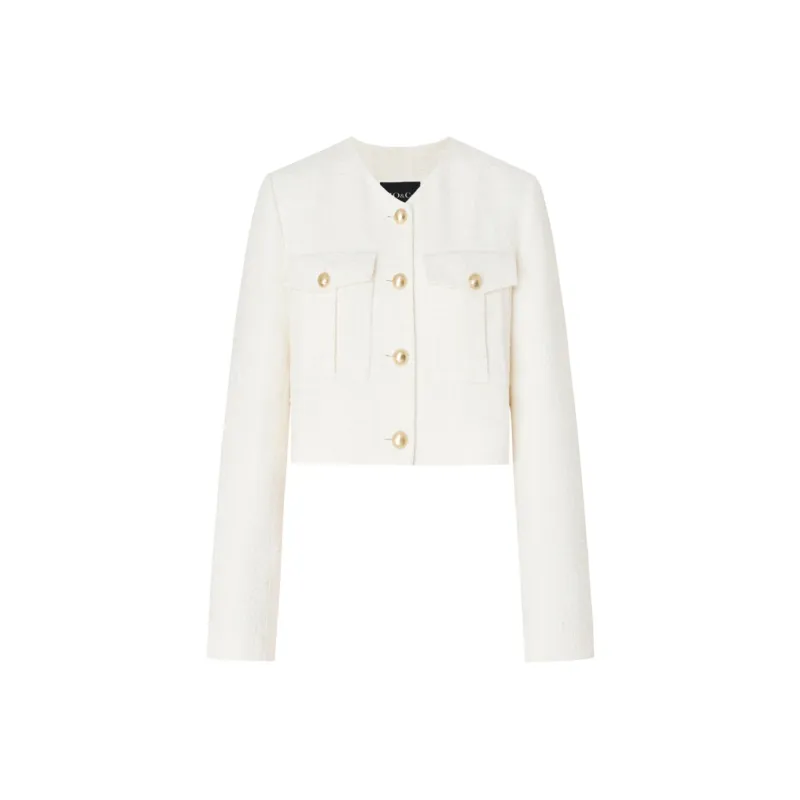 MO&CO Cropped Coats Women's-0