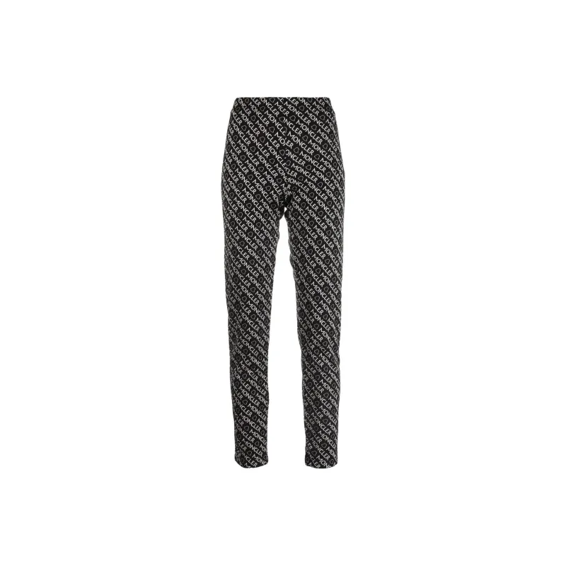 Moncler Logo print Jersey Trousers-0