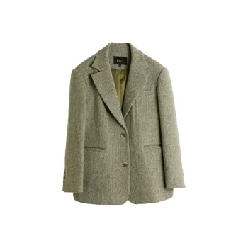 ELLE Business Suit Women's Yellow Green