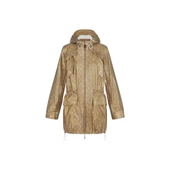 LOUIS VUITTON Parka Coat Women's Gold
