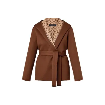 LOUIS VUITTON FW23 Coats Women's Brown