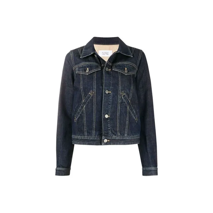 Givenchy Denim Jackets Women's Black-0