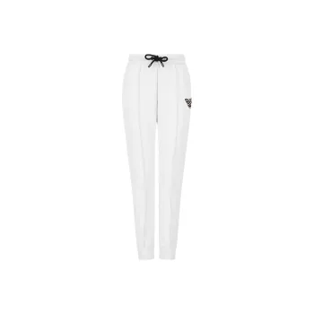 EMPORIO ARMANI Knitted Sweatpants Women's White
