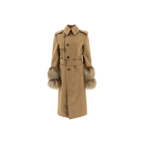 Burberry Cuff Detailed Belted Waist Coat