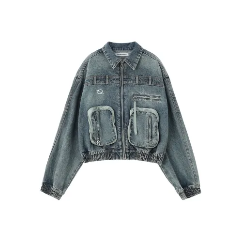 TURNTHETABLES Denim Jacket Women's Blue
