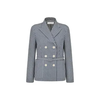DIOR Double Breasted Striped Jacket