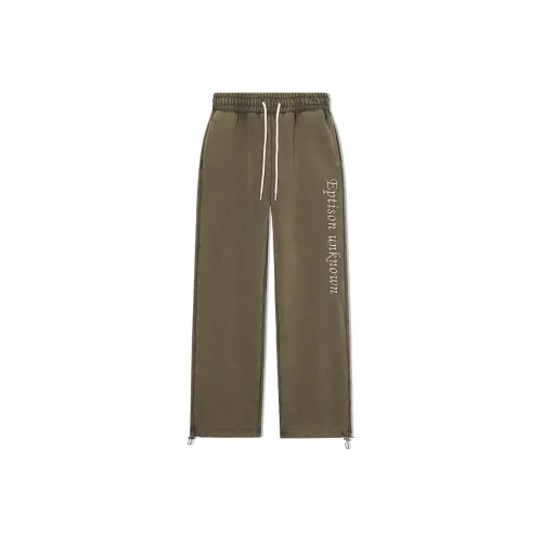 EPTISON WOMAN Straight Thickened Casual Pants Women's