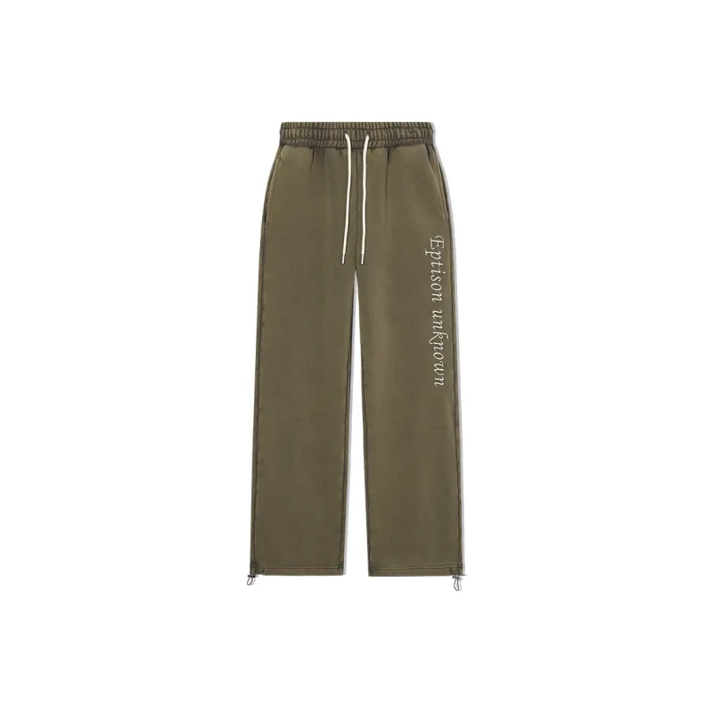 EPTISON WOMAN Straight Thickened Casual Pants Women's-0