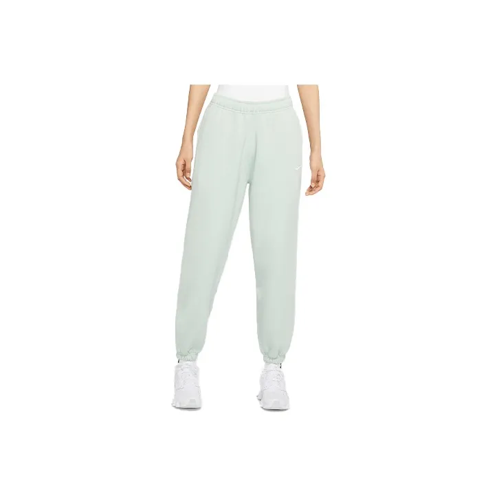 Nike Knitted Sweatpants Women's Frosty Grass Green-0
