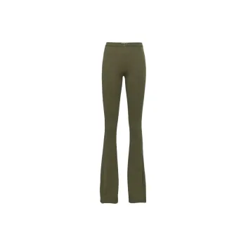 PRADA Casual Pants Women's Green Camouflage