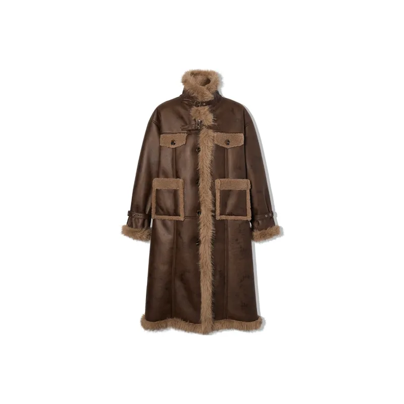 LA CRAWFISH Velvet feel Coat Women's-2