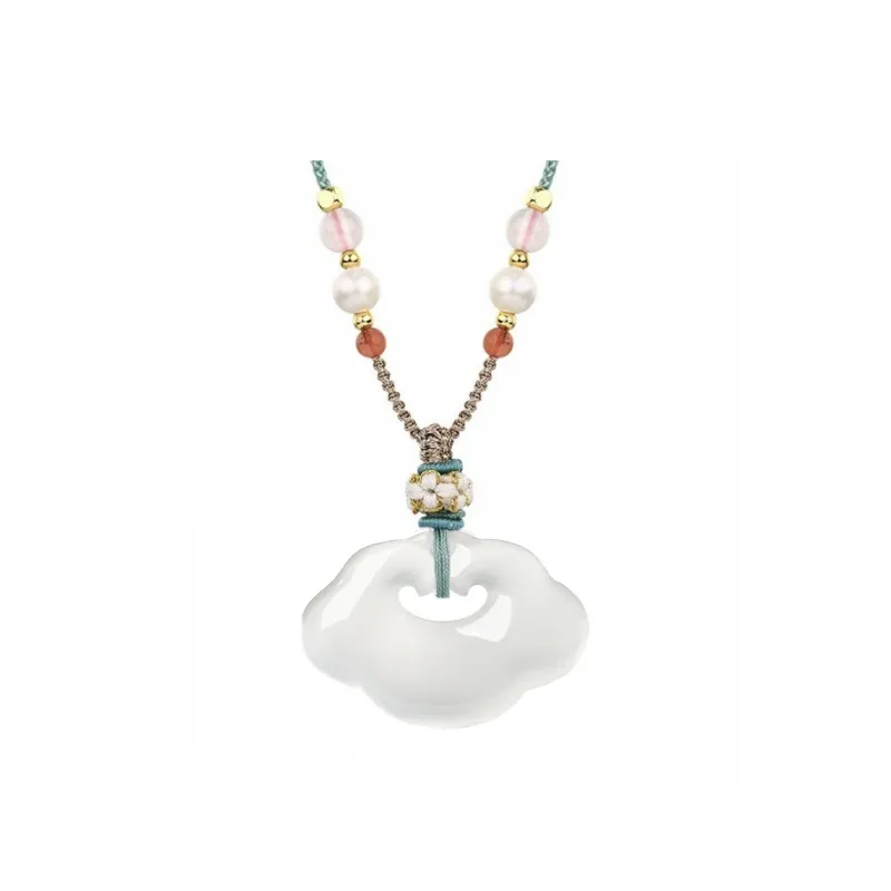 KING TAI SANG Chalcedony Necklaces Unisex-5