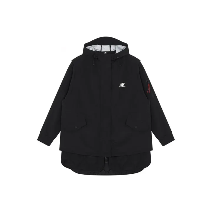 New Balance New Balance CNY Collection Puffer Jacket Coat Women's Black-0
