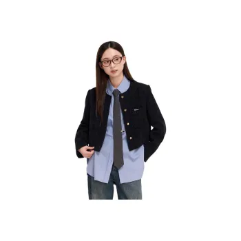 ZIHAN Cropped Coats Women's
