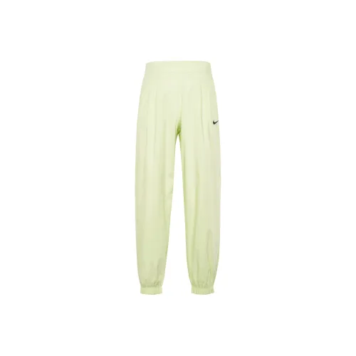 Nike Knitted Sweatpants Women's Ice Green Yellow