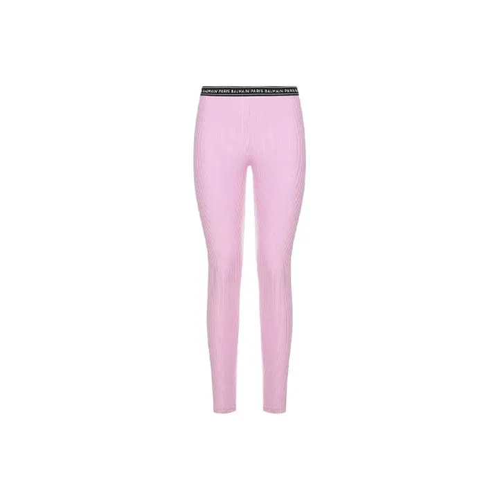 BALMAIN Leggings Women's Pink-0