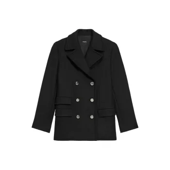 THEORY Melton Peacoat Blazer