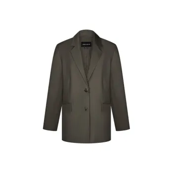 URBAN REVIVO Business Suits Women's Green Brown
