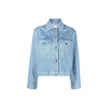 NANUSHKA Light Wash Denim Jacket
