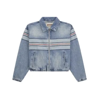 GUESS Denim Jacket Women's Light Blue