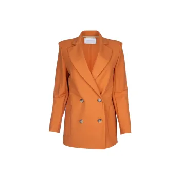 HARRIS WHARF LONDON Single Breasted Tailored Blazer