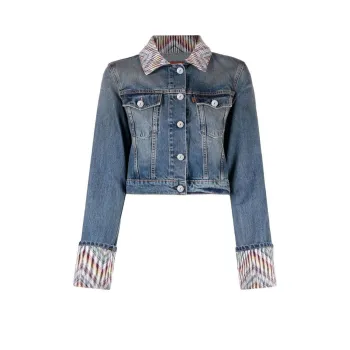 MISSONI Denim Jacket Women's Blue