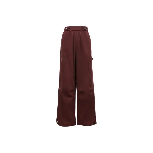 ONLY Casual Pants Women's F15 Merlot Wine Red