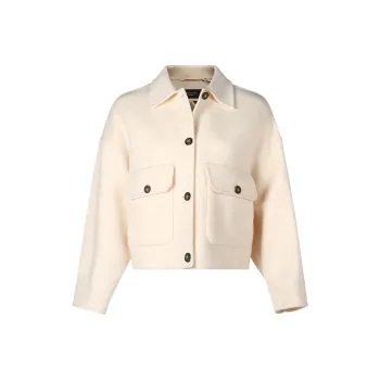 WEEKEND MaxMara Cropped Coats Women's Ecru