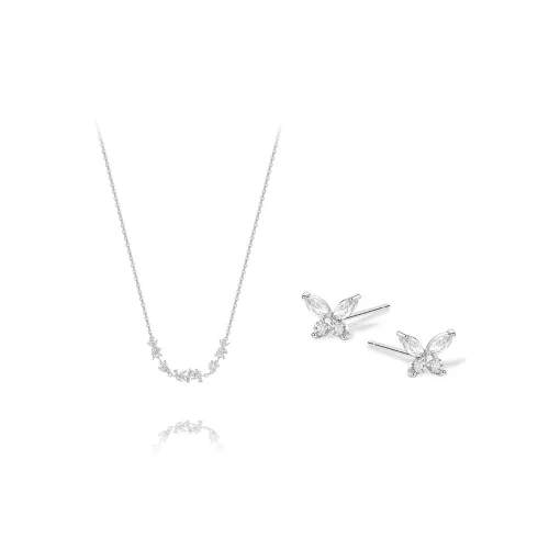 KUMET Sterling Silver Necklaces Women's