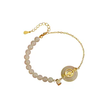 LAA Hetian Jade Bracelets Green Jade Women's