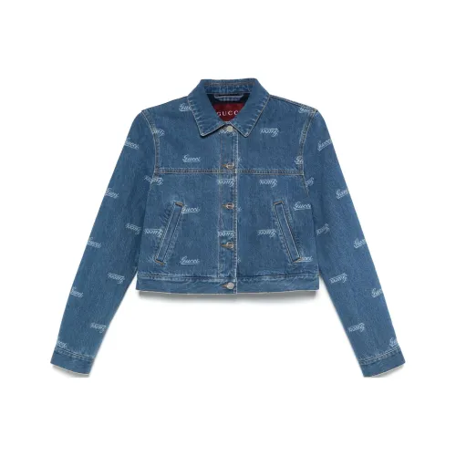 GUCCI Lasered Denim Jacket