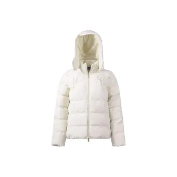 EMPORIO ARMANI FW22 Puffer Jacket Women's Moonlight Beige