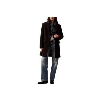 CALVIN KLEIN Coat Women's Black