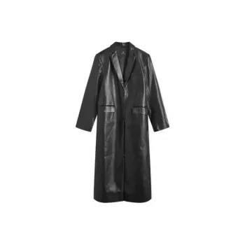 Anine Bing Quinn Leather Coat