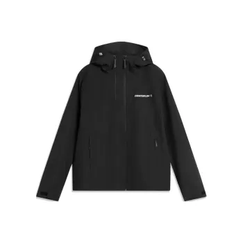 LiNing Waterproof Windbreaker Jacket Women's Black