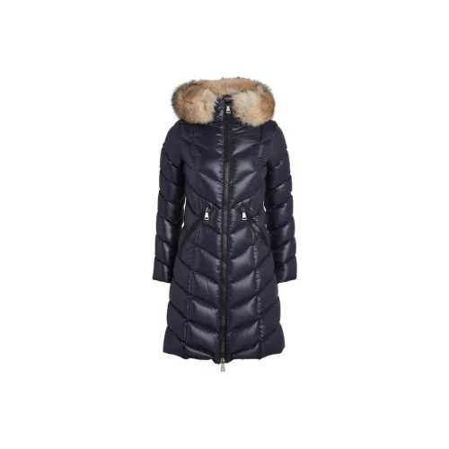 Moncler Parka Coats Women's Dark Blue