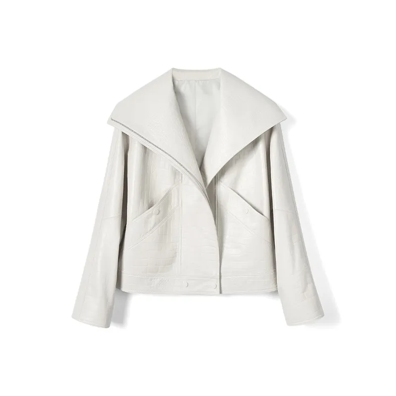 SINBOS Leather Jackets Women's-2