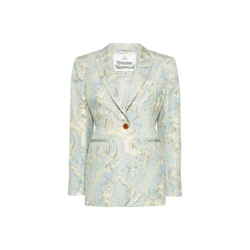 Vivienne Westwood Lauren Toile De Jouy-print Blazer-0