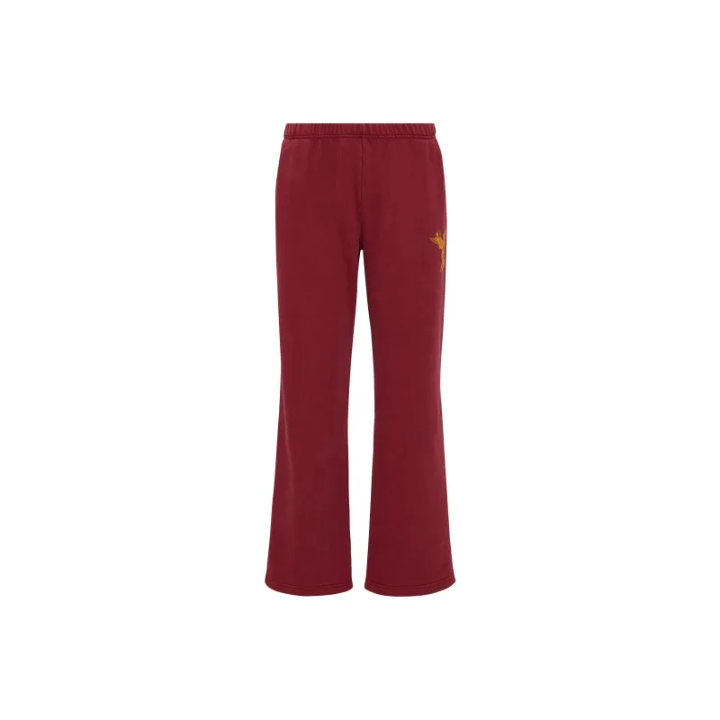 Danielle Guizio X Champion Danielle Guizio Co-brand Casual Pants Women's Red-0