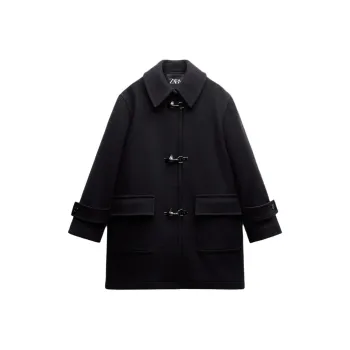 ZARA Coats Women's Blue