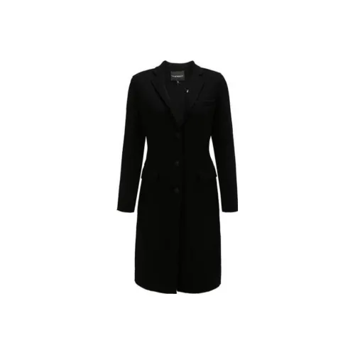EMPORIO ARMANI Velvet Jackets Women's Black
