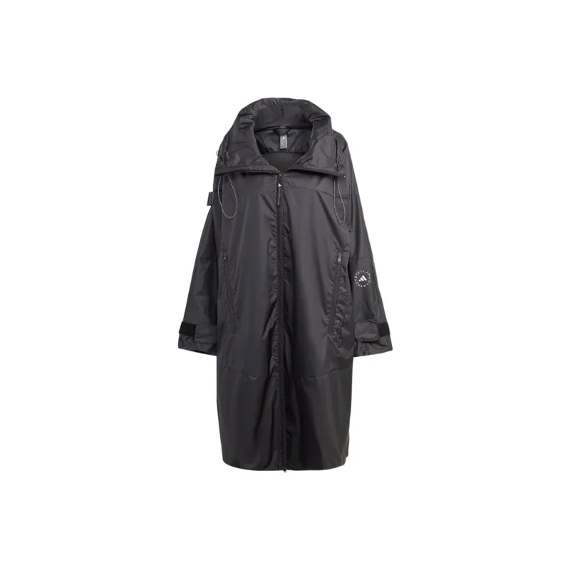 Stella Mccartney X Adidas Trench Coats Women's Black-0