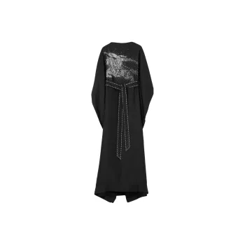 Burberry Cloaks Women's Black